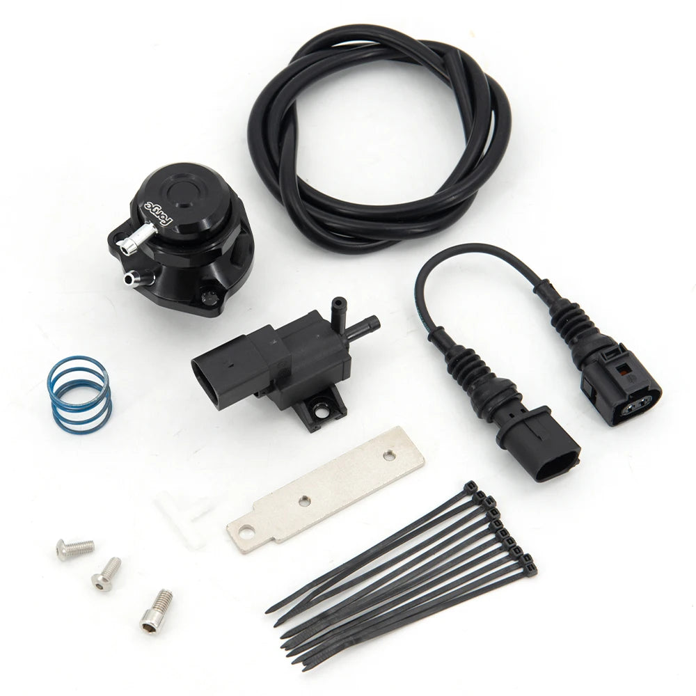 Blow Off Valve with adpater kit For Audi Seat Skoda VW 1.8 and 2.0 TSI GTI ea888 gen2 gen3 710D mk7 BOV-050-BK