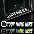 Vinilo/Pegatina Personalizado de Instagram