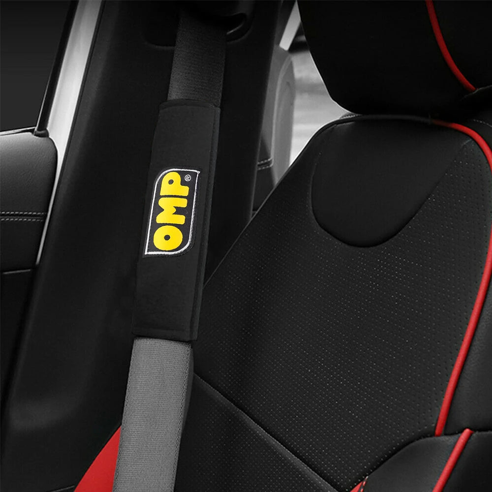 2x Funda para Cinturón de Seguridad con Bordado Drift OMP