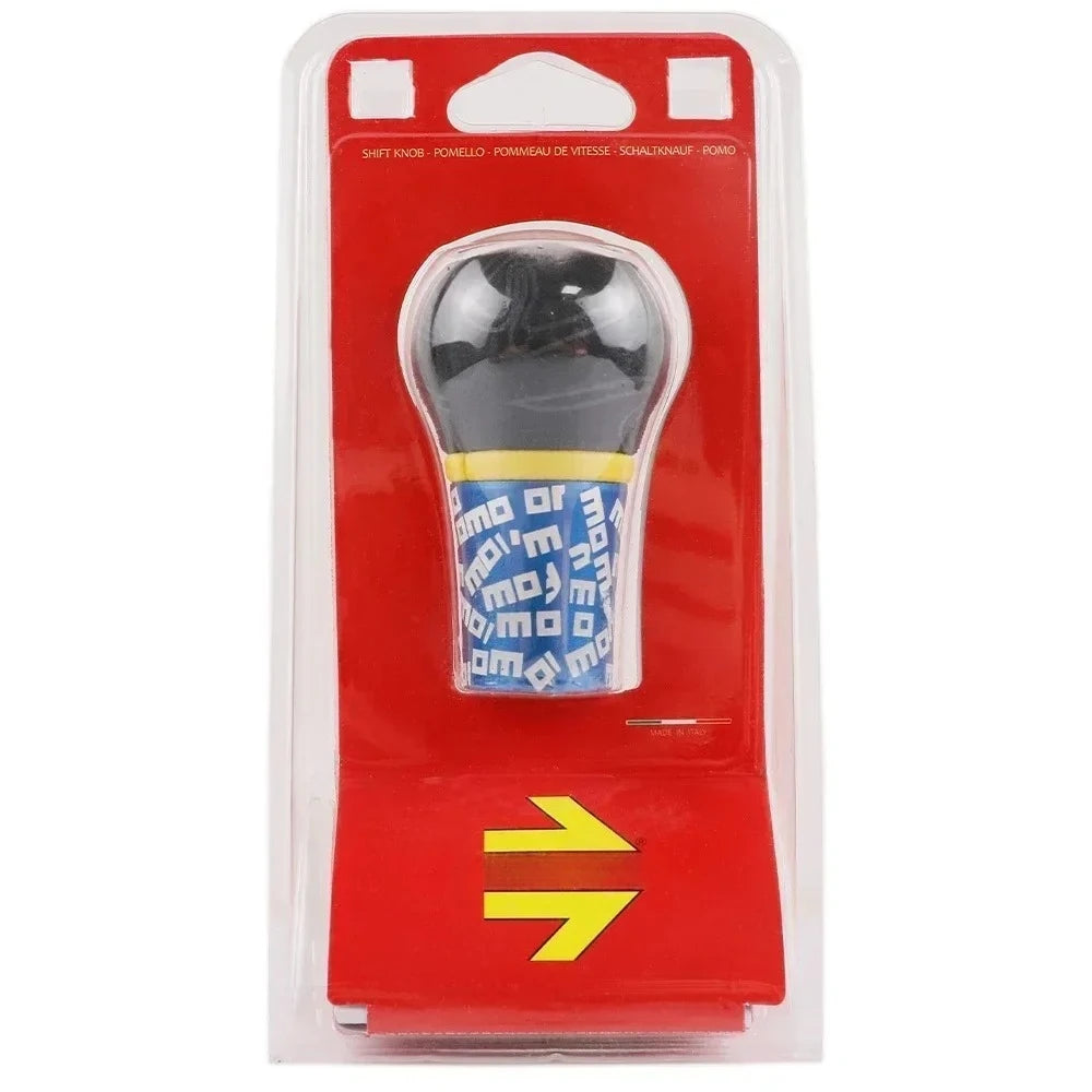 Pomo de Palanca de Cambios de Coche de Cuero y Gamuza MOMO Universal