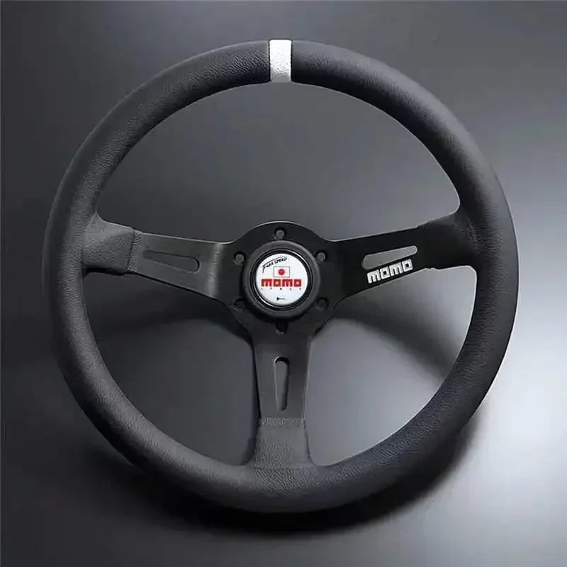 Botón de Claxon para Volante Deportivo de Coche MOMO Universal