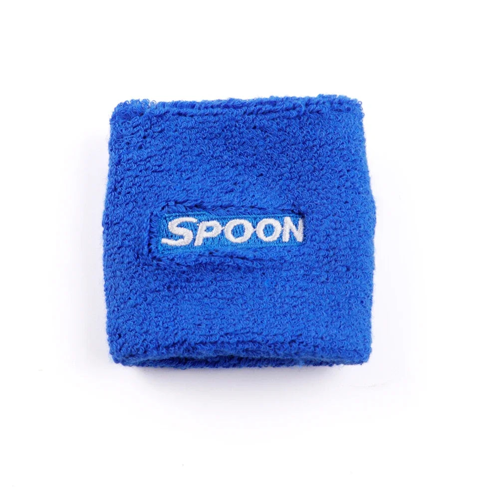 S POON jdm style Car Reservoir Brake Clutch Oil Tank Cap Sock Sweat Band