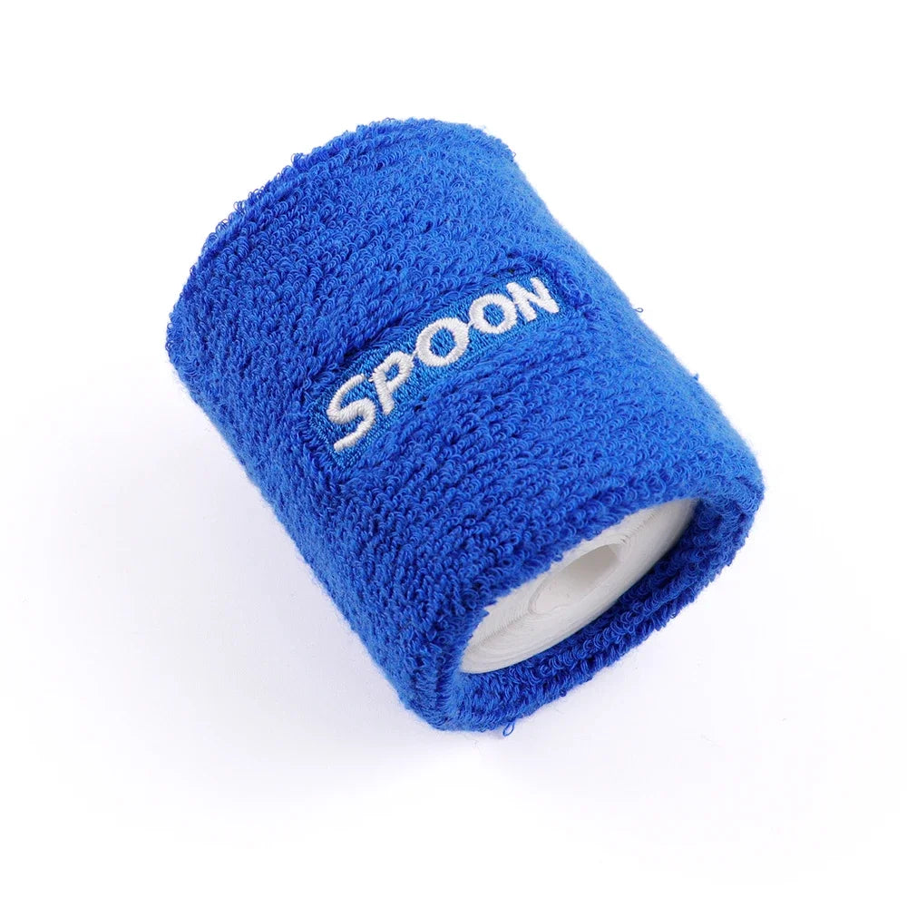 S POON jdm style Car Reservoir Brake Clutch Oil Tank Cap Sock Sweat Band