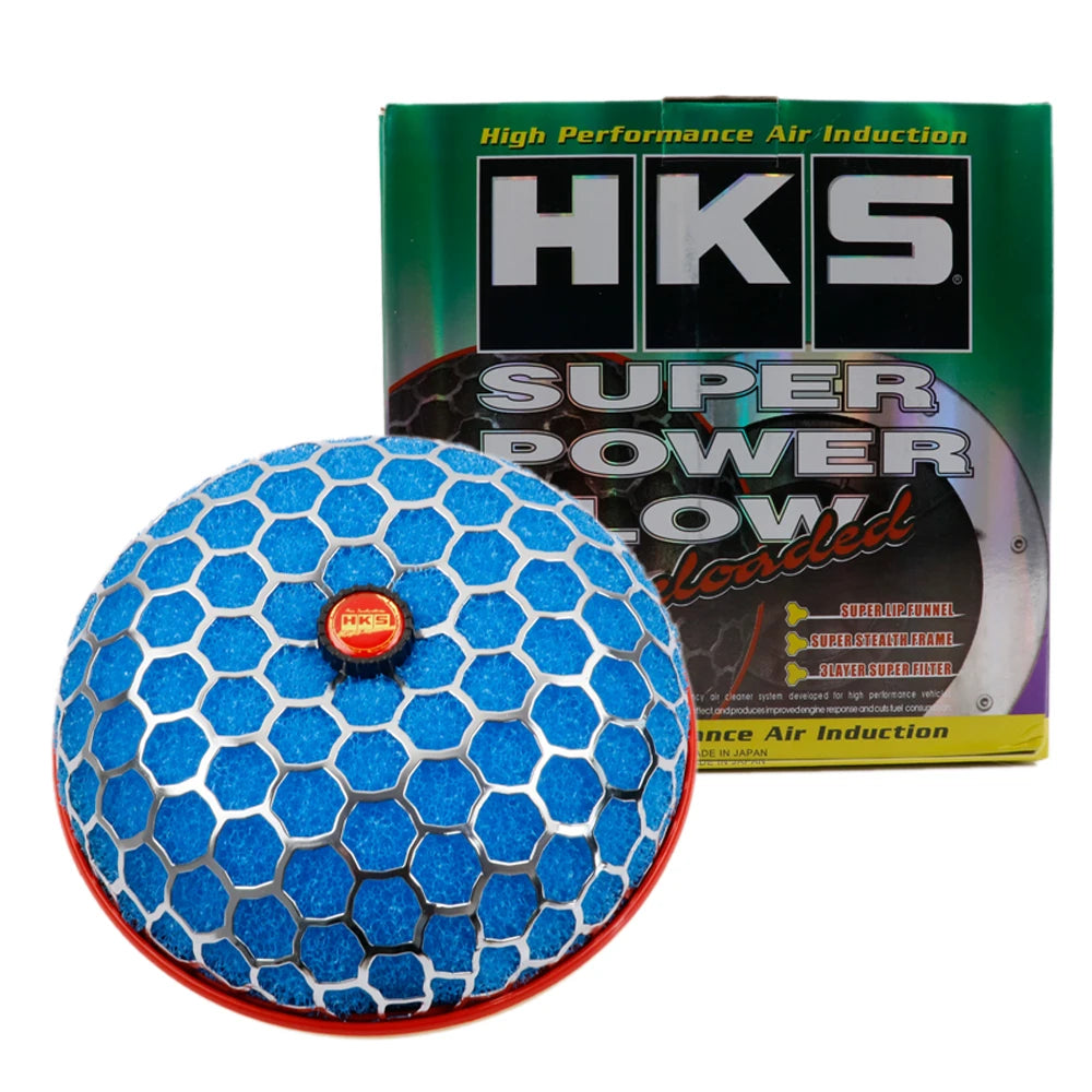 Filtro de Aire de Alto Flujo Estilo Seta: HKS SUPER POWER FLOW Reloaded
