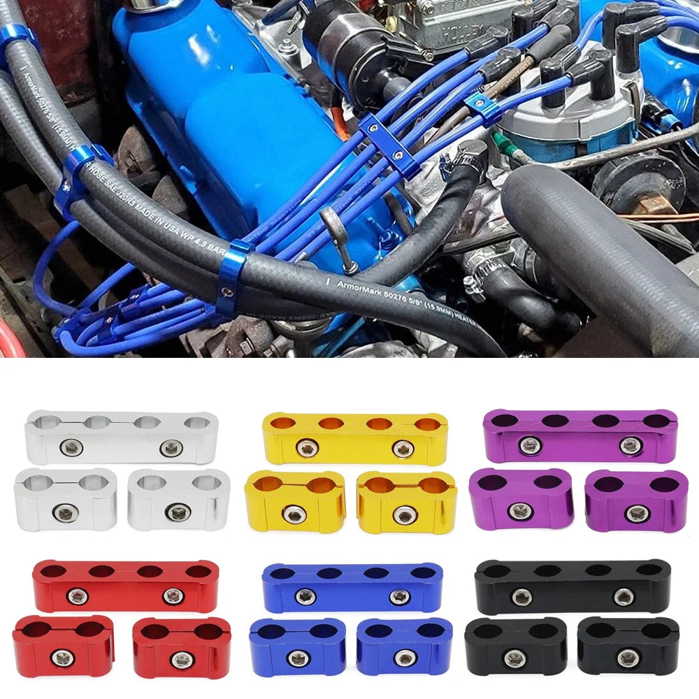 Juego de 3 Clips para Cables de Bujías de Coche
