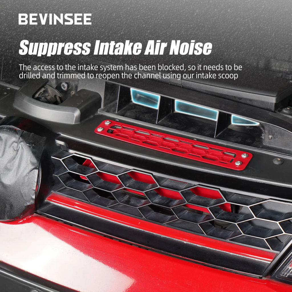 Kit de Mejora de Toma de Aire Dinámica BEVINSEE para VW Golf GTI/R MK7/7.5, Golf 7 GTI R 2012-2020 y Audi S3 8V 2013-2020.
