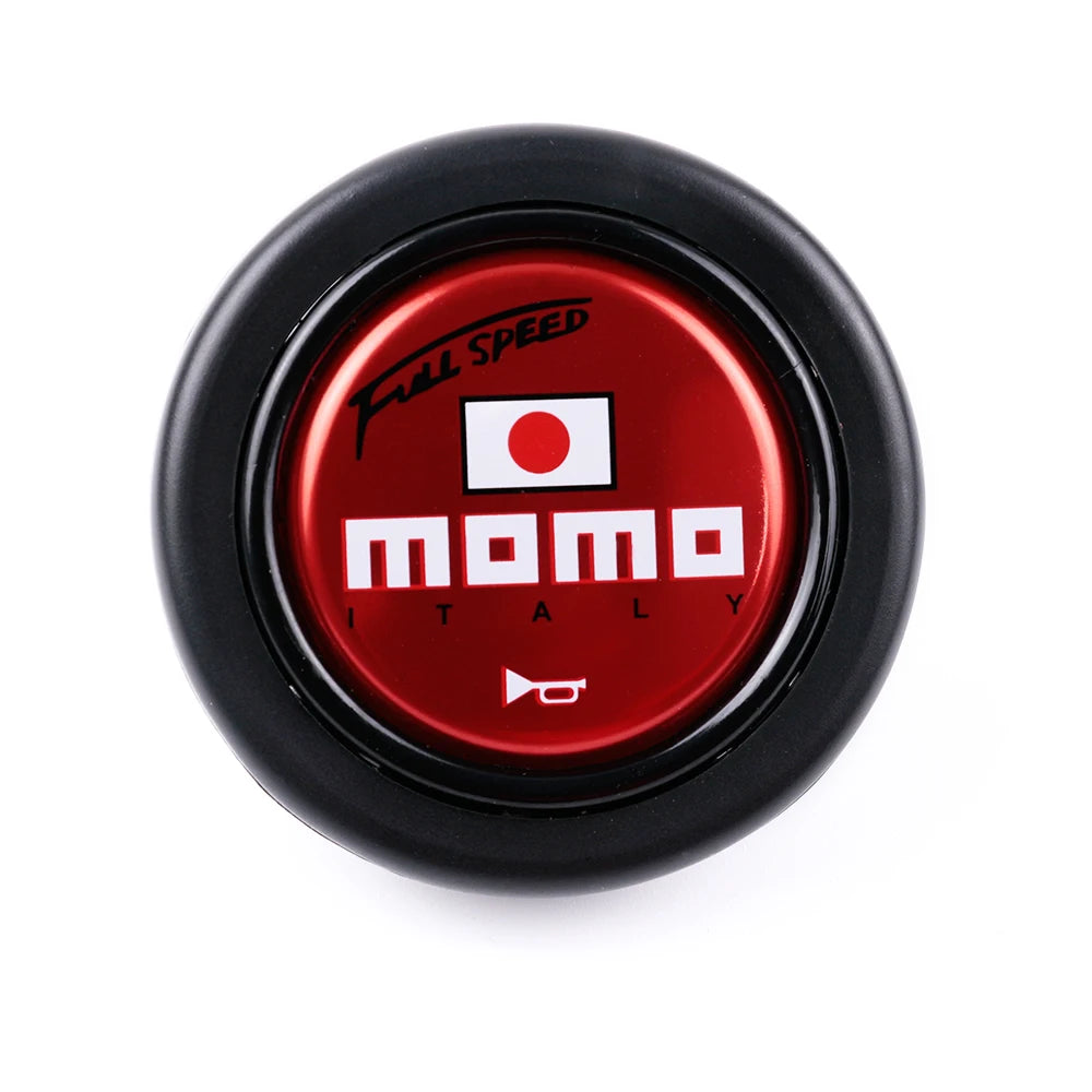 Botón de Claxon para Volante Deportivo de Coche MOMO Universal