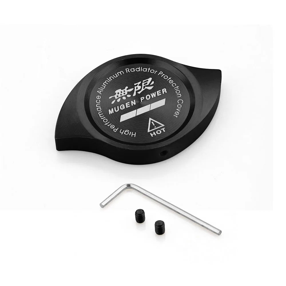 Tapa Protectora de Radiador de Aluminio Billet MUGEN para Coche Universal