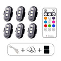 Luces Estroboscópicas LED Inalámbricas con Control Remoto
