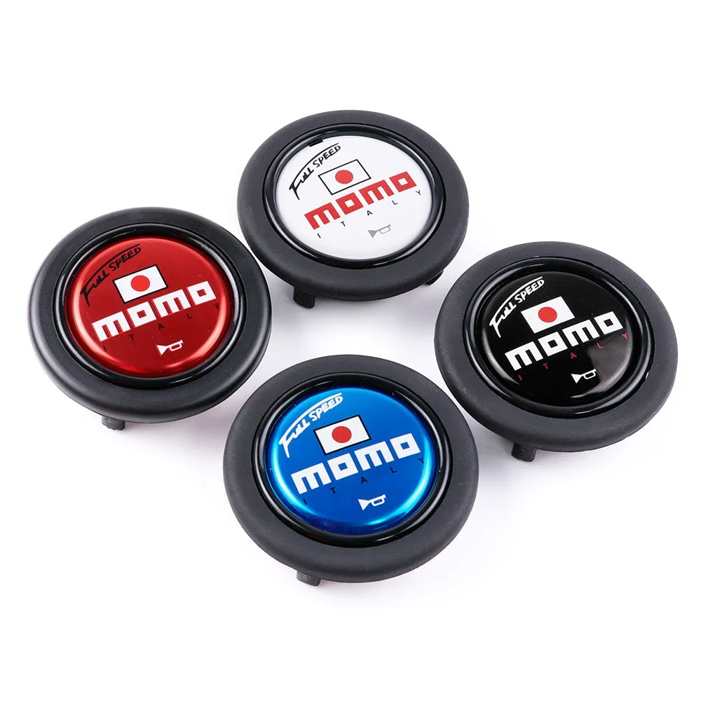 Botón de Claxon para Volante Deportivo de Coche MOMO Universal