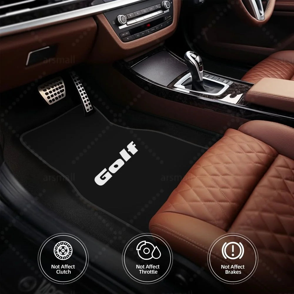 Alfombrillas Antideslizantes para Coche, Juego de 4 Alfombrillas Universales