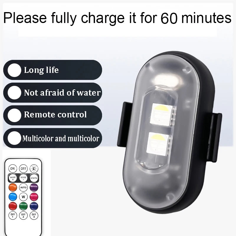 Luces Estroboscópicas LED Inalámbricas con Control Remoto