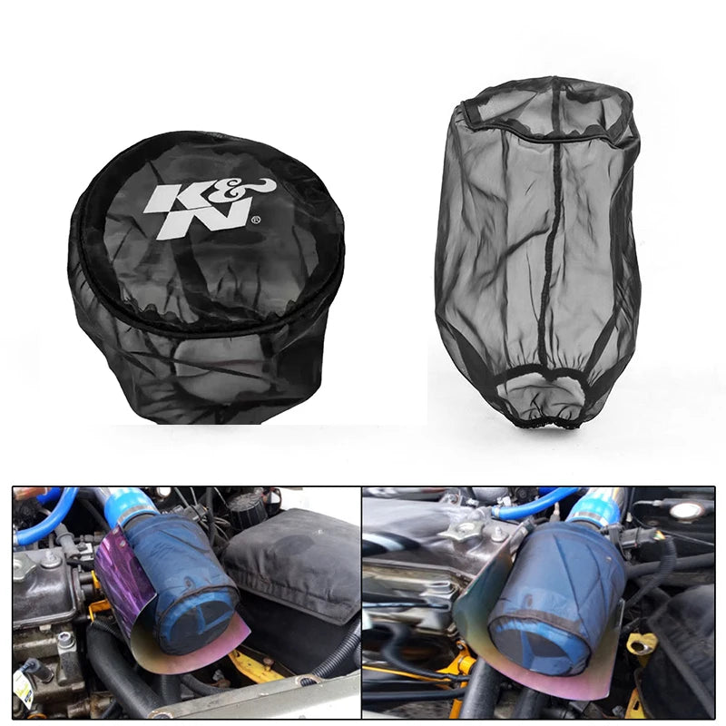 Cubierta Protectora Universal K&N para Filtro de Aire, Impermeable, a Prueba de Aceite y Polvo, para Filtros de Admisión de Aire de Alto Flujo