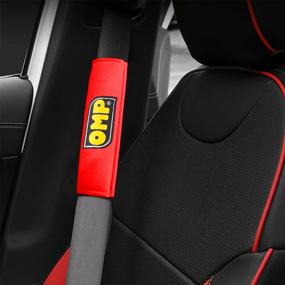 2x Funda para Cinturón de Seguridad con Bordado Drift OMP