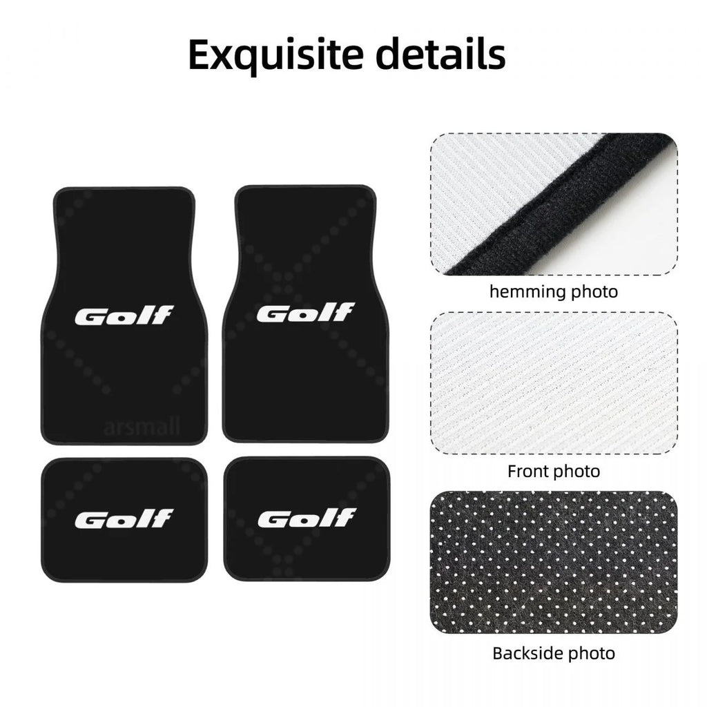 Alfombrillas Antideslizantes para Coche, Juego de 4 Alfombrillas Universales
