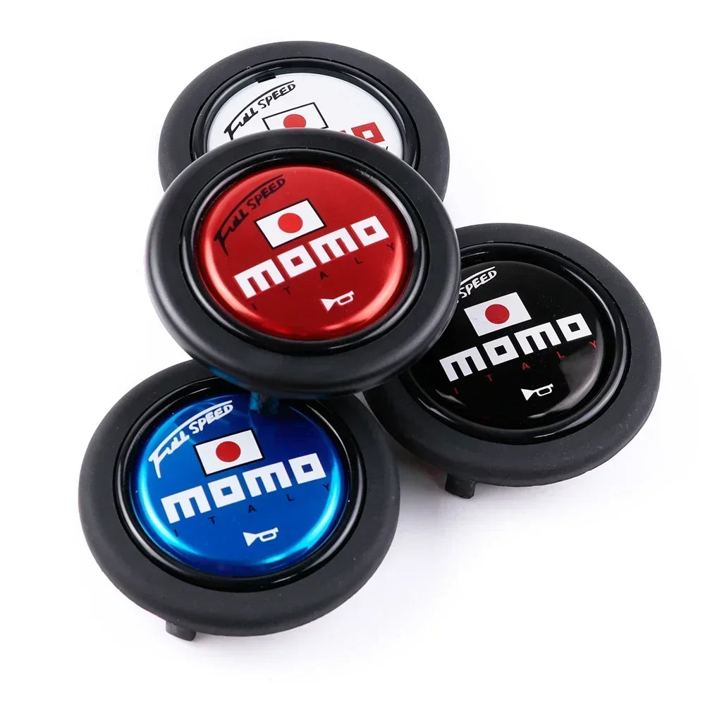 Botón de Claxon para Volante Deportivo de Coche MOMO Universal