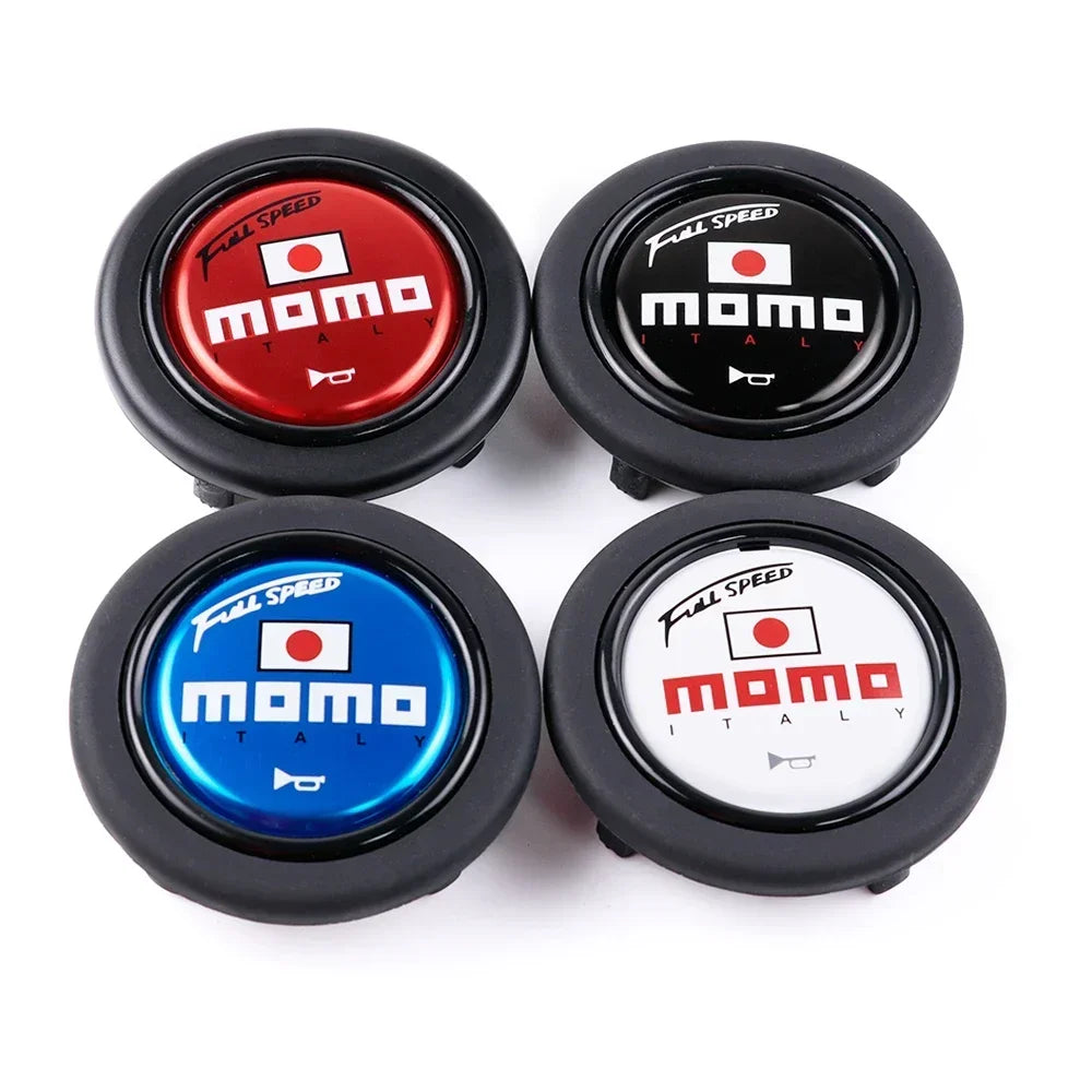 Botón de Claxon para Volante Deportivo de Coche MOMO Universal
